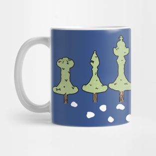 Chess Piece Topiary Mug